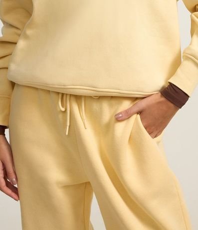 Pantalón Jogger en Algodón con Forro Fleece 3