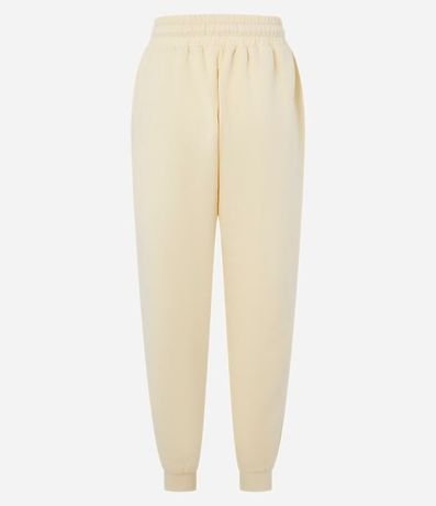 Pantalón Jogger en Algodón con Forro Fleece 5