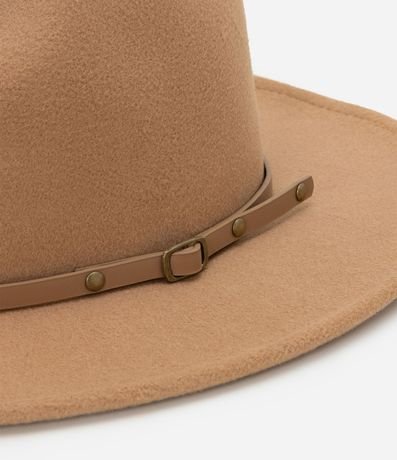 Sombrero Cowboy de Gamuza con Detalle de Hebilla 3