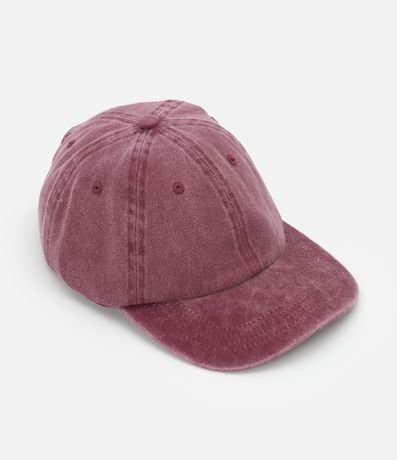 Gorra Aba Curva en Sarga Desteñida