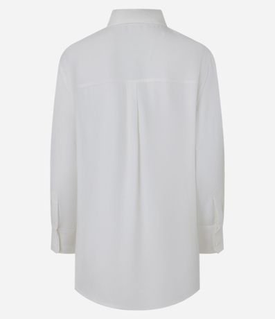 Camisa Básica en Viscolino con Abotonado 9