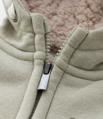 Saco Infantil con Capucha y Forro de Sherpa - Talle 1 a 5 años 8