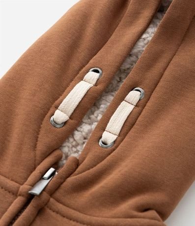 Saco Infantil con Capucha y Forro de Sherpa - Talle 1 a 5 años 5