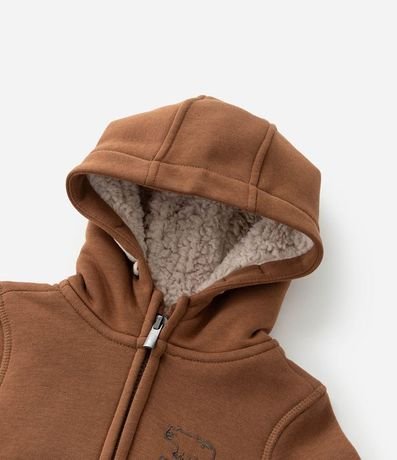 Saco Infantil con Capucha y Forro de Sherpa - Talle 1 a 5 años 6