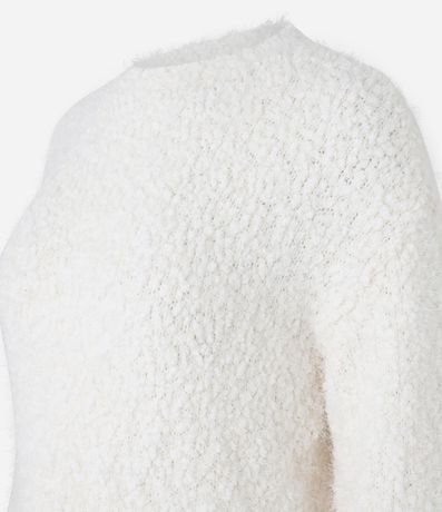 Suéter Slim en Punto con Pelitos 5