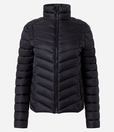 Campera Puffer Ultraligera en Poliamida con Bolsita 7