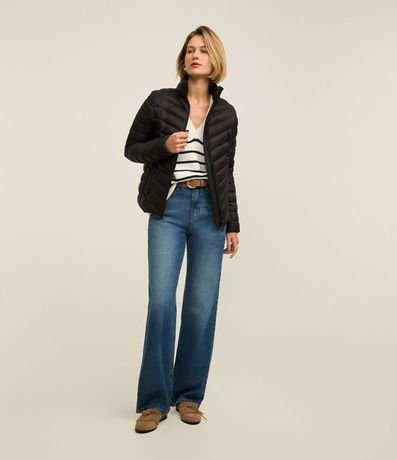 Campera Puffer Ultraligera en Poliamida con Bolsita 2