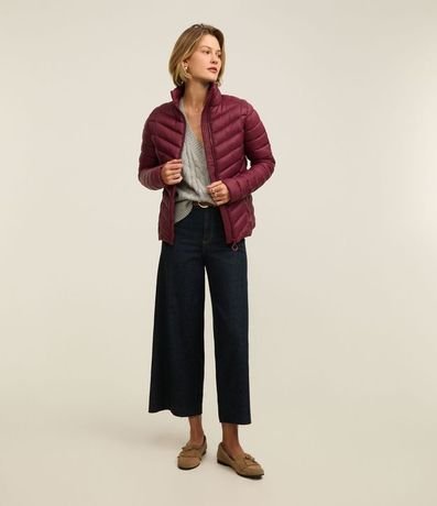 Campera Puffer Ultraligera en Poliamida con Bolsita 2