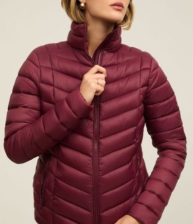 Campera Puffer Ultraligera en Poliamida con Bolsita 4