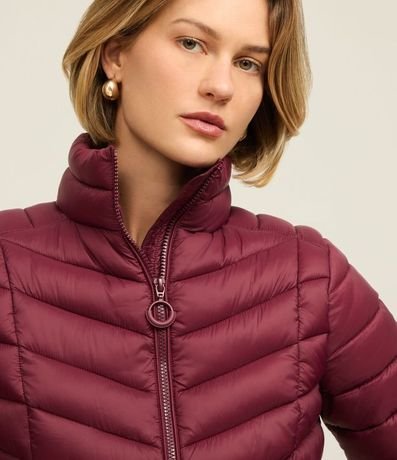 Campera Puffer Ultraligera en Poliamida con Bolsita 5