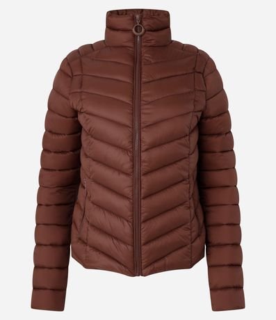 Campera Puffer Ultraligera en Poliamida con Bolsita 6