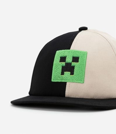 Gorra Ala Recta Infantil con Bordado Minecraft - Talle Ú 4