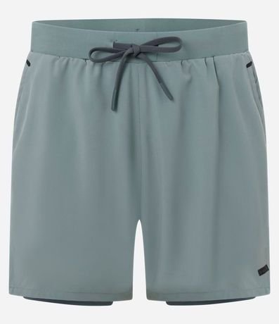 Bermuda Deportiva con Short de Compresión 7