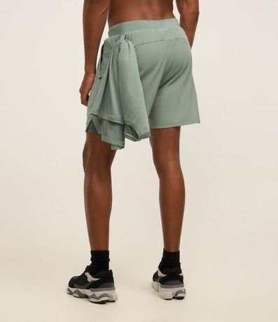 Bermuda Deportiva con Short de Compresión 5