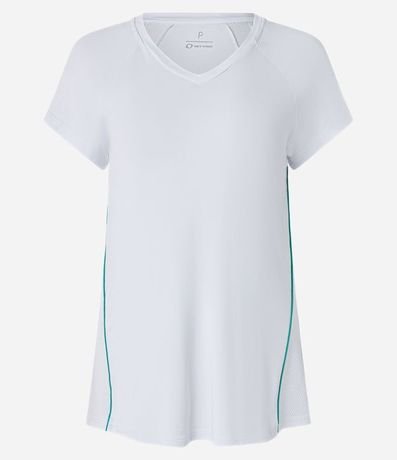 Remera Deportiva en Microfibra con Friso 5