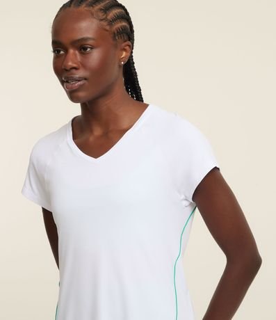 Remera Deportiva en Microfibra con Friso 4