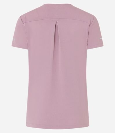 Remera Deportiva Texturizada con Detalle Reflectante 7