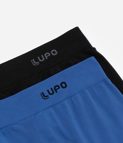 Kit 02 Calzoncillos Boxer en Poliamida con Rayas Lupo 4