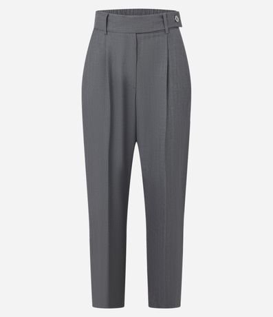 Pantalón Carrot Sastrería con Cintura Traspasado 5