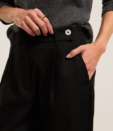 Pantalón Carrot Sastrería con Cintura Traspasado 4