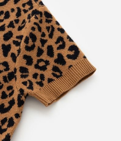 Blusa Infantil con Estampa Leopardo - Talle 5 a 14 años 5