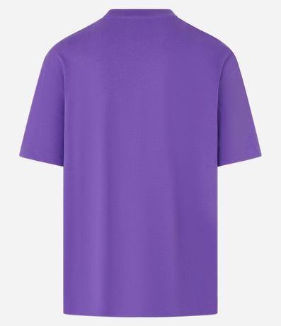 Remera Relaxed en Algodón con Efecto Grueso 6