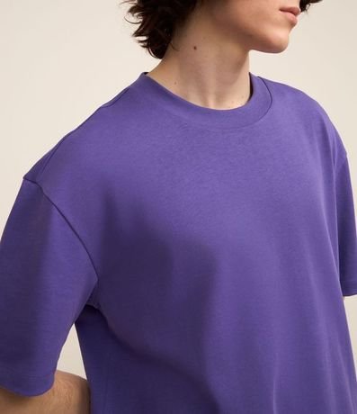 Remera Relaxed en Algodón con Efecto Grueso 3