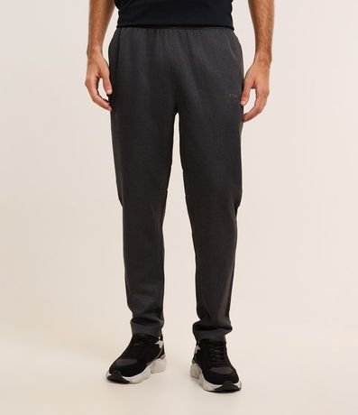 Pantalón Deportiva con Textura y Bolsillos con Cremallera 2