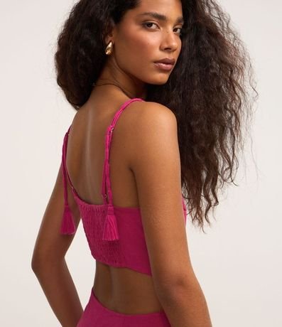 Vestido New Midi en Viscolino con Lastex y Recorte Cutout 4