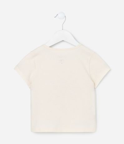 Blusa Infantil con Estampa Gatito y Flor - Talle 1 a 5 años 3