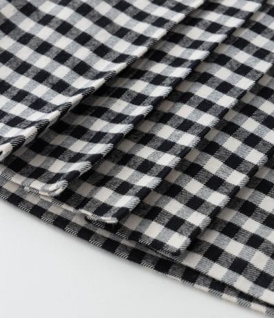 Pollera Infantil con Pliegues y Detalle de Cinturón - Talle 5 a 14 años 5