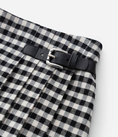 Pollera Infantil con Pliegues y Detalle de Cinturón - Talle 5 a 14 años 6