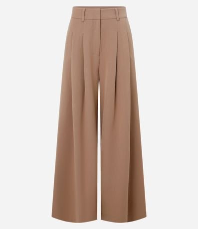 Pantalón Pantalona en Sastrería con Pliegues 6