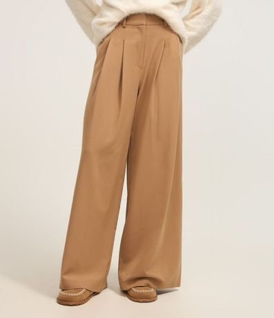 Pantalón Pantalona en Sastrería con Pliegues 4