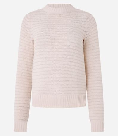 Buzo Slim en Chenille con Abertura Lateral e Hilo Metalizado