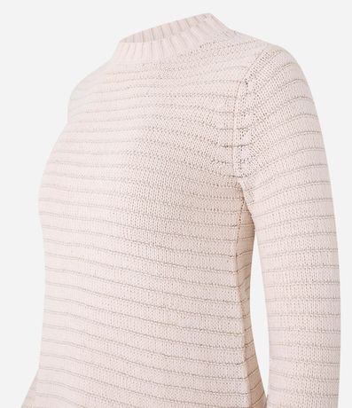 Buzo Slim en Chenille con Abertura Lateral e Hilo Metalizado 2