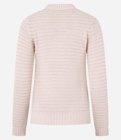 Buzo Slim en Chenille con Abertura Lateral e Hilo Metalizado 3