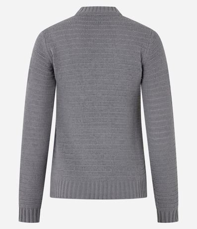 Buzo Slim en Chenille con Abertura Lateral e Hilo Metalizado 3