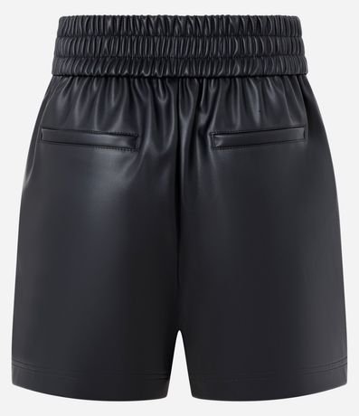 Short corto en PU con Lazo Delantero 6