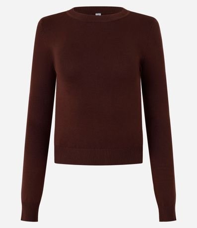 Blusa en Punto con Puño Bajo 4