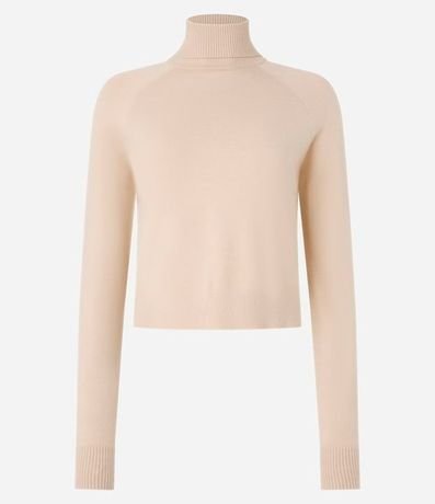 Blusa de Punto con Cuello Alto 4