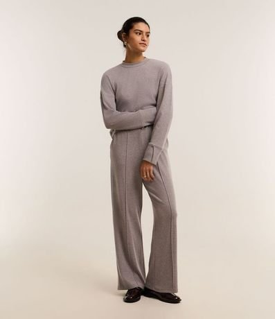 Saco en Algodón con Punto Brushed 2