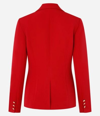 Blazer en Crepé con Botón Solo y Bolsillo con Solapa 8