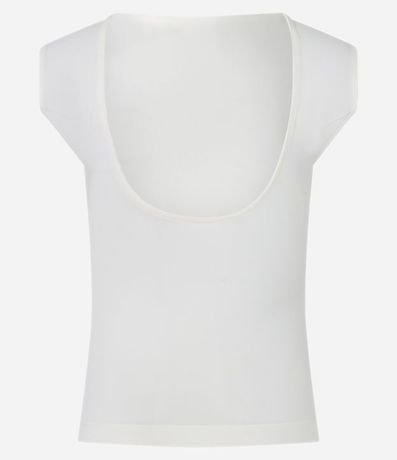 Blusa Sin Manga en Poliamida con Espalda Descotada 7