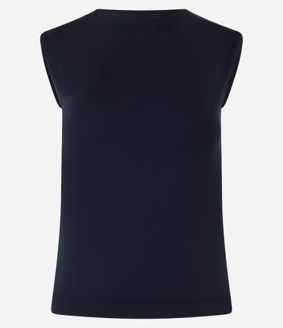 Blusa Sin Manga en Poliamida con Espalda Descotada 6