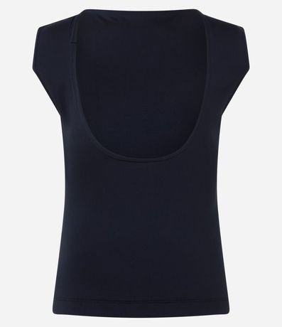 Blusa Sin Manga en Poliamida con Espalda Descotada 7