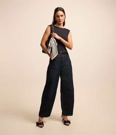 Blusa Sin Manga en Poliamida con Espalda Descotada 2