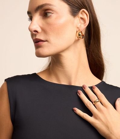 Blusa Sin Manga en Poliamida con Espalda Descotada 3