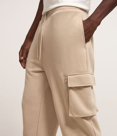 Pantalón Jogger en Algodón con Bolsillos Tácticos 2