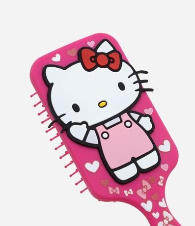 Cepillo para Cabello Raqueta Infantil Rosa Hello Kitty 2